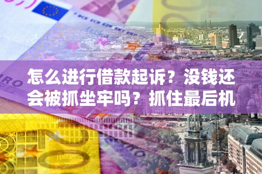 北京怎么进行借款起诉？没钱还会被抓坐牢吗？抓住最后机会！