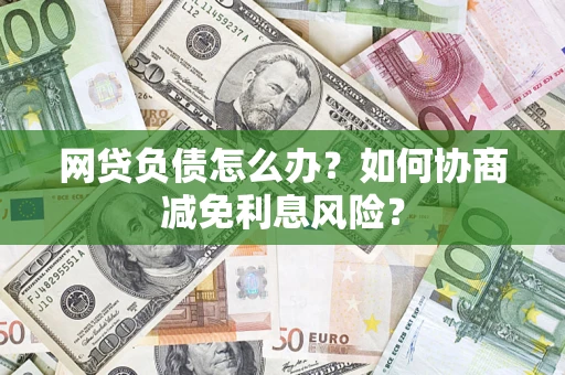 北京网贷负债怎么办？如何协商减免利息风险？
