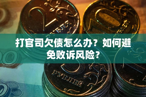 北京打官司欠债怎么办？如何避免败诉风险？