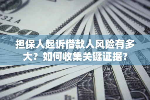 北京担保人起诉借款人风险有多大？如何收集关键证据？