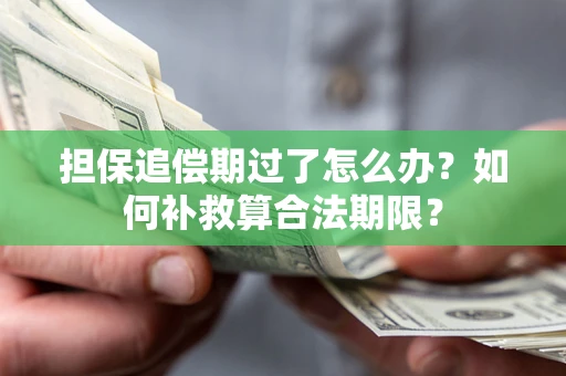 北京担保追偿期过了怎么办？如何补救算合法期限？