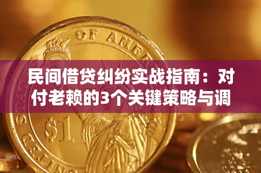 北京民间借贷纠纷实战指南：对付老赖的3个关键策略与调解盲区解析