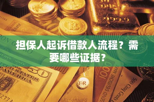 北京担保人起诉借款人流程?需要哪些证据? 北京担保人起诉借款人流程?需要哪些证据?