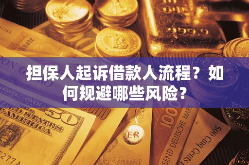 北京担保人起诉借款人流程？如何规避哪些风险？