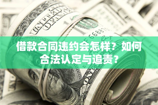 北京借款合同违约会怎样？如何合法认定与追责？