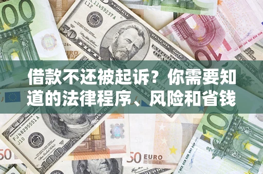 北京借款不还被起诉？你需要知道的法律程序、风险和省钱技巧