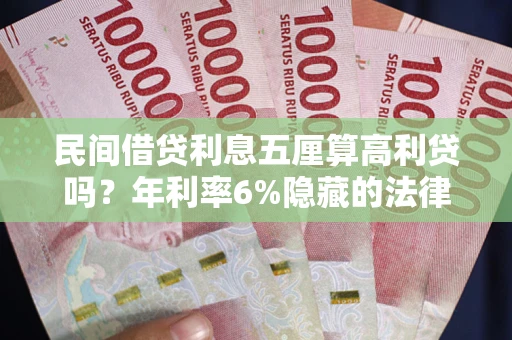北京民间借贷利息五厘算高利贷吗？年利率6%隐藏的法律风险全解析